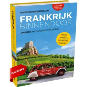 Boek gesigneerde versie Frankrijk Binnendoor, 7e druk 2025