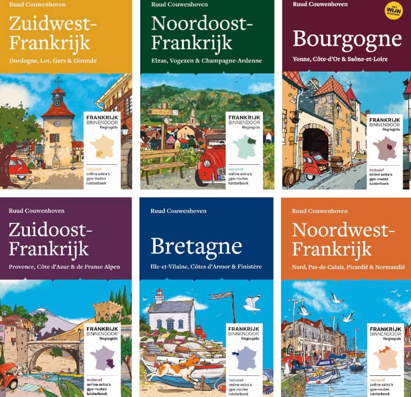 De Regiogidsen van Frankrijk Binnendoor